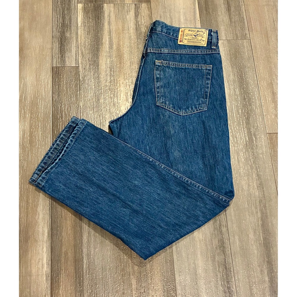 RedHead Jeans Mens 34x30 Blue Excellent Classic Fit 100% Cotton Denim 9046-DS